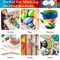 Acrylic Paint Set with 12 Brushes, 24 Colors (120ml, 4oz) Art Craft Paints for Artists Kids Students Beginners & Painters, Canvas Ceramic Wood Rock Painting Art Supplies Kit